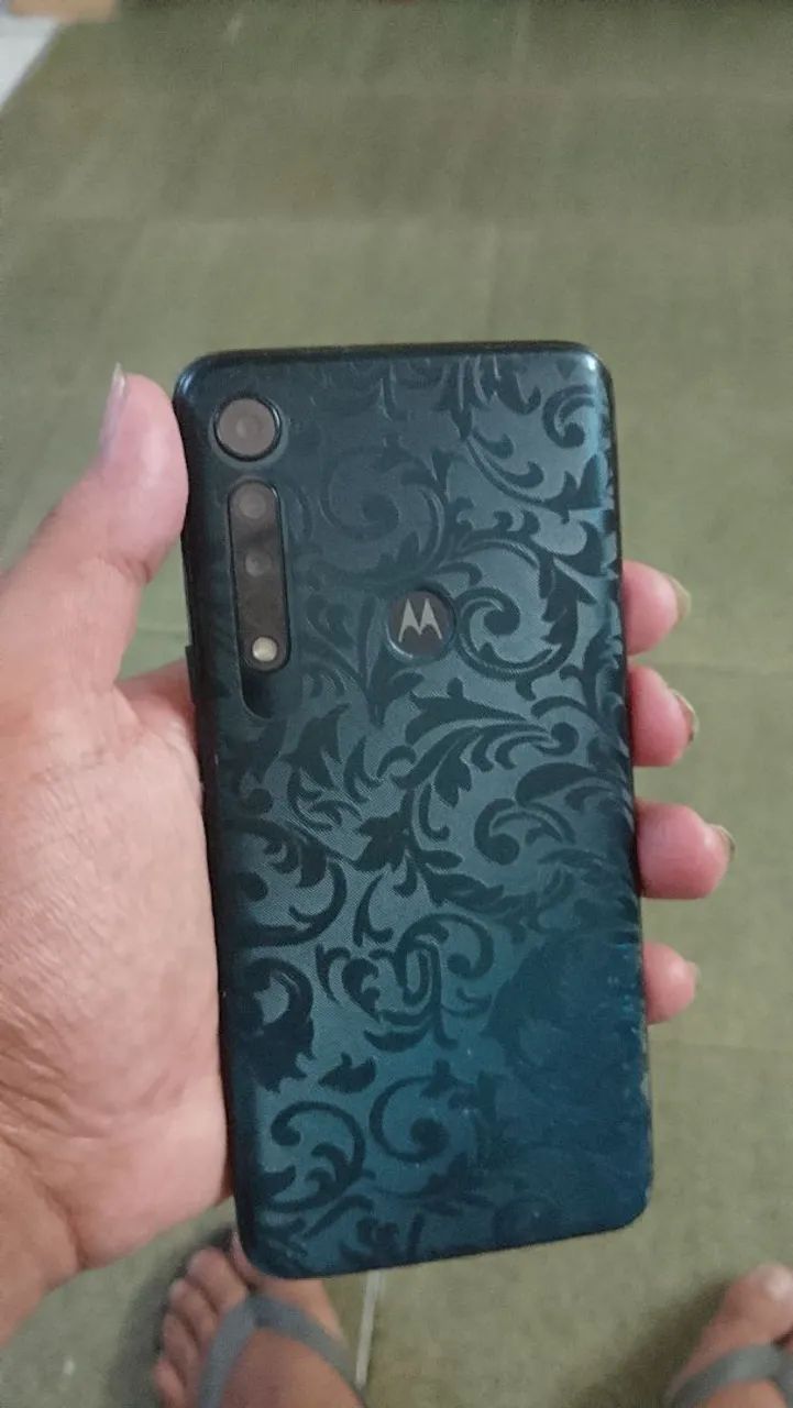 Motorola one usado funcionando perfeitamente aceito cartão - Foto 3