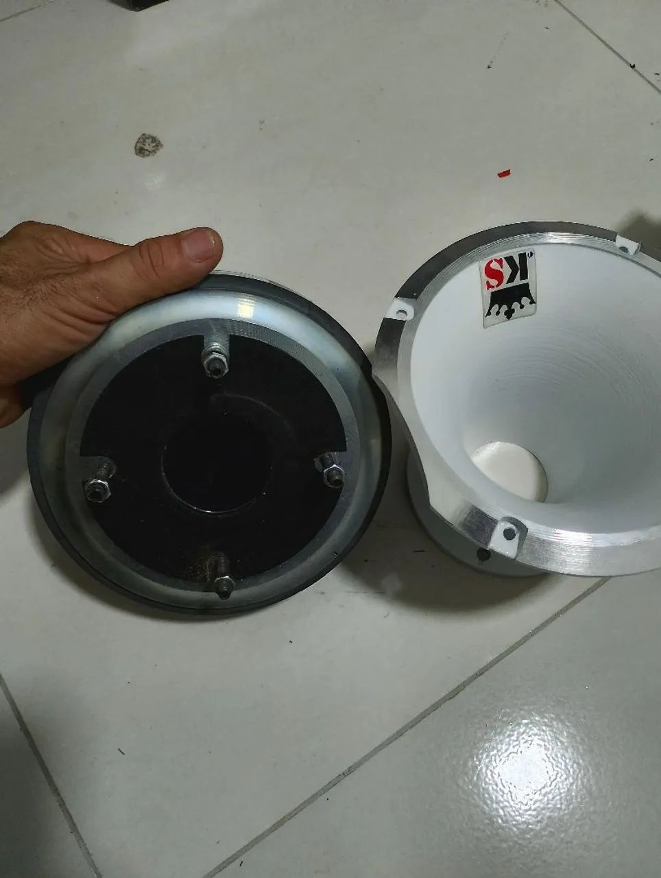 Driver corneta kvs 370 com lente - Foto 3