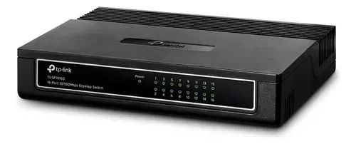 SWITCH TP-LINK 16 PORTAS TL-SF1016D - REDE ETHERNET