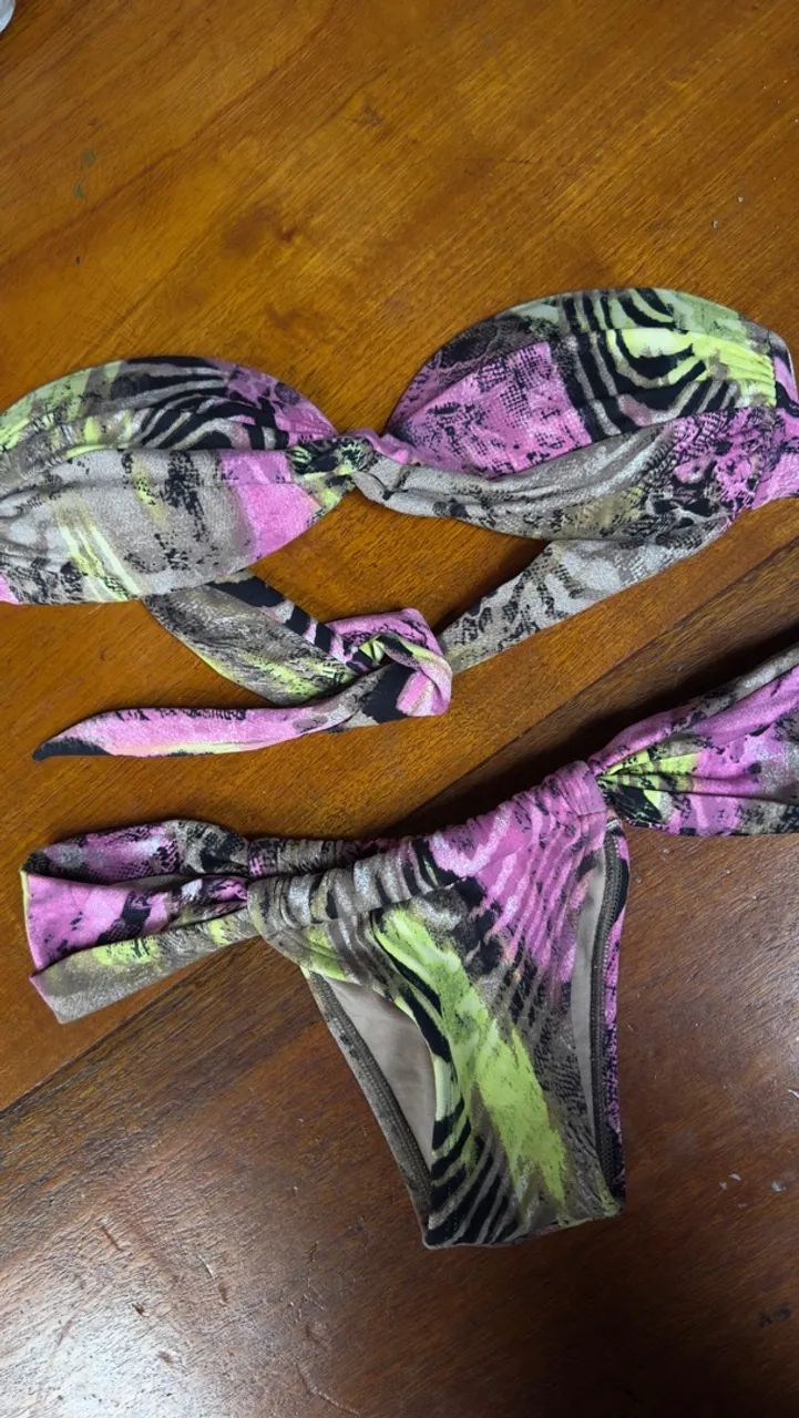 Biquíni estampado 