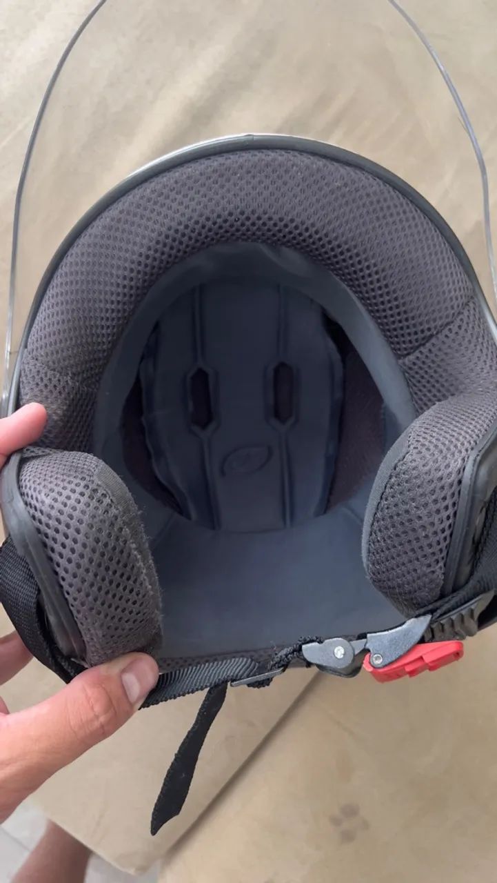 Capacete aberto  - Foto 3