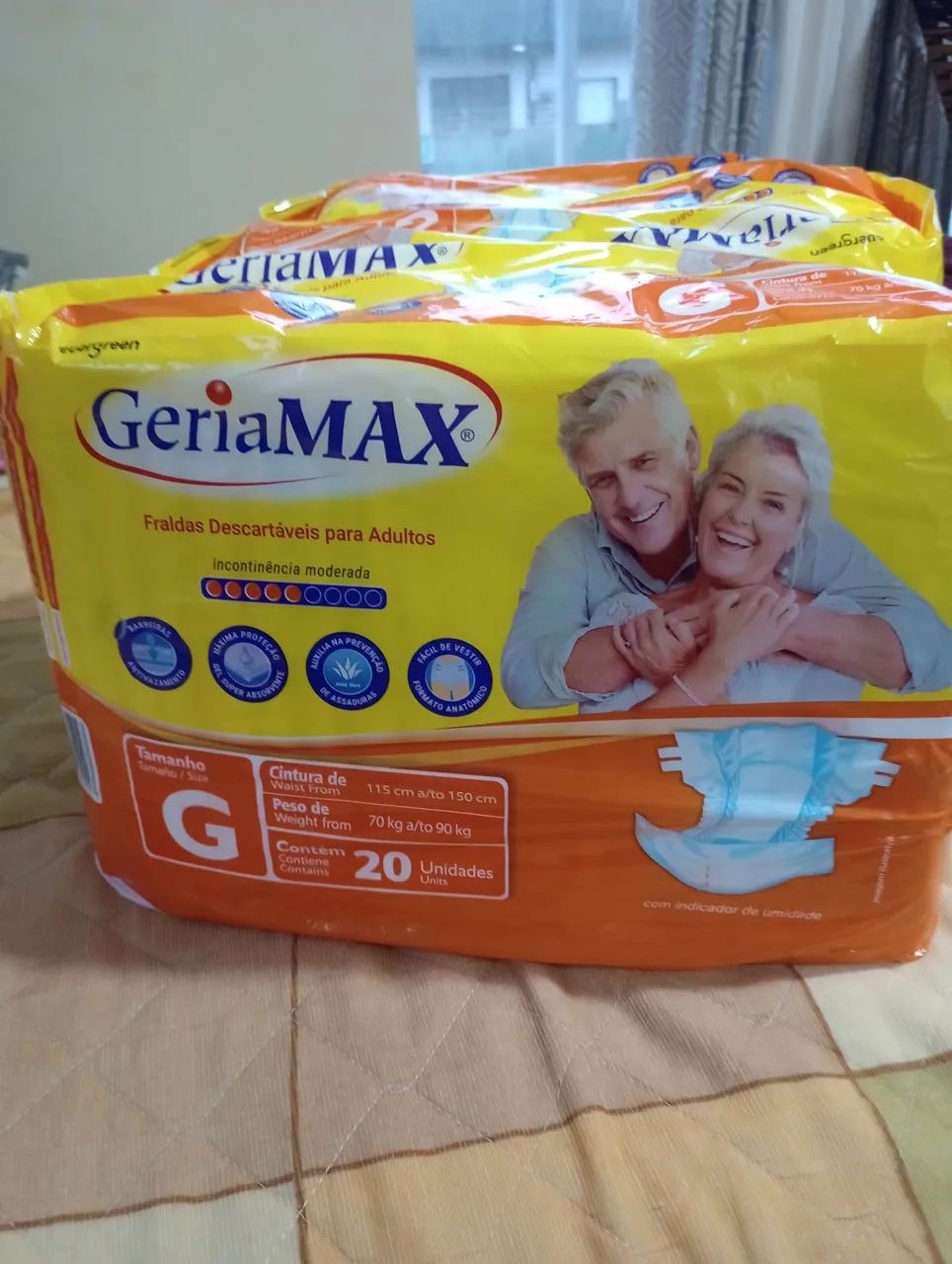 Vendo fraldas geriátrica g 