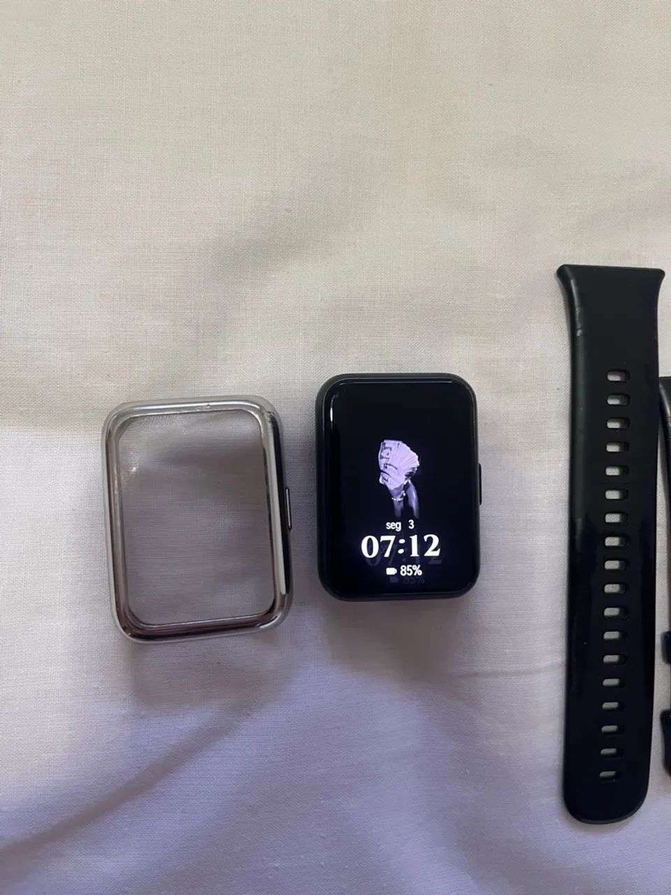Smartwatch Huawei watch fit 2 com acessórios - Foto 2