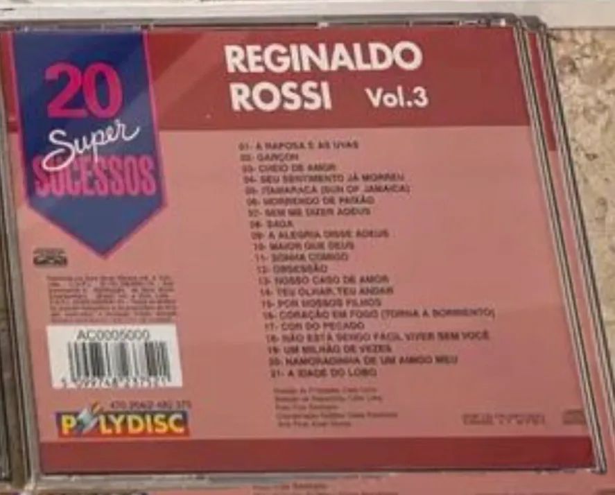 CD Reginal Rossi  - as melhores  - Foto 3