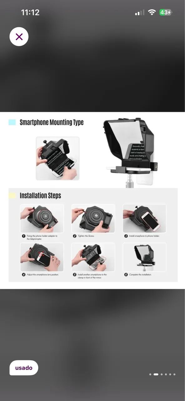 Teleprompter Ulanzi - Foto 2