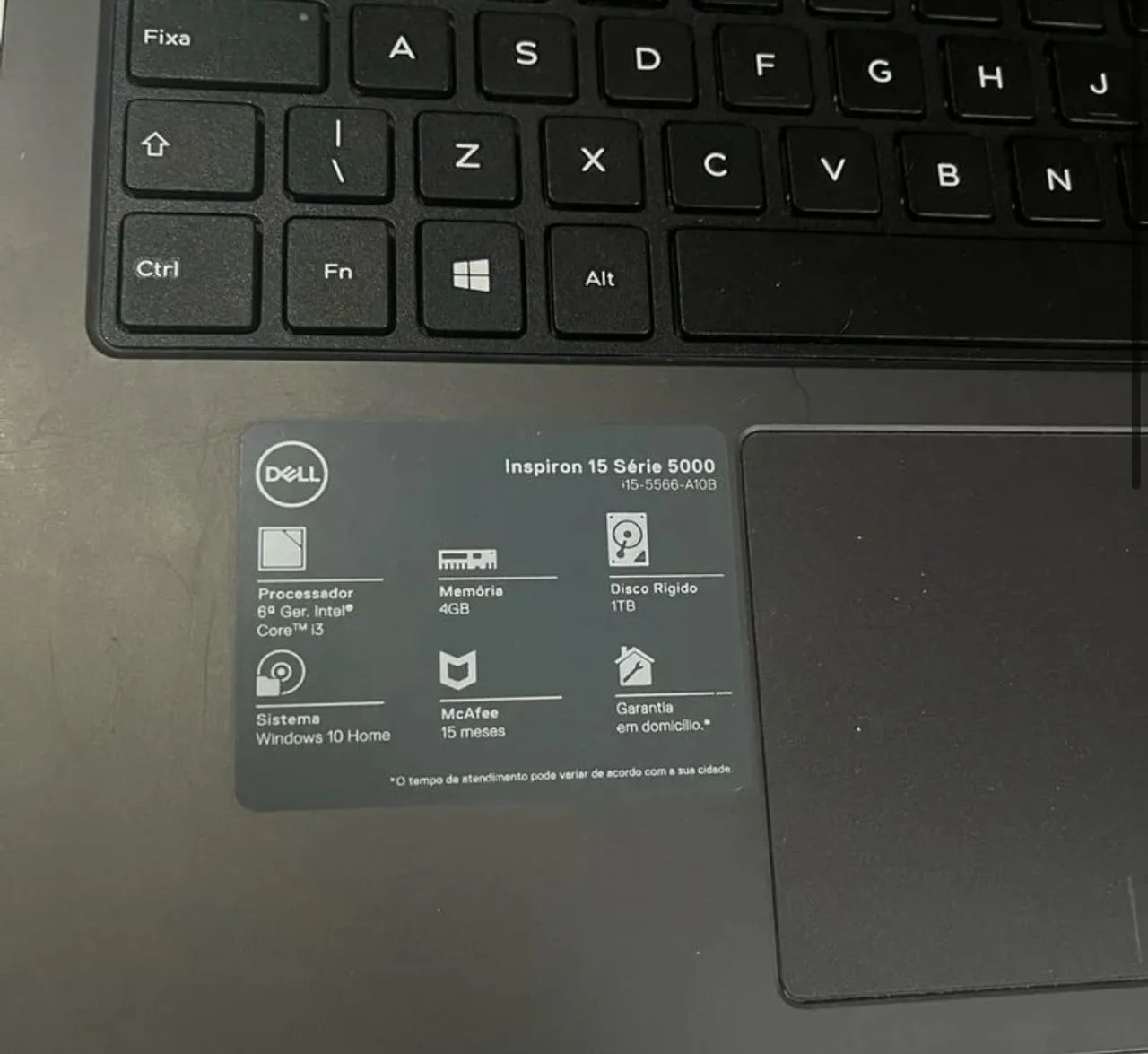 Notebook Dell inspiron 15.6 processador i5 - Foto 3