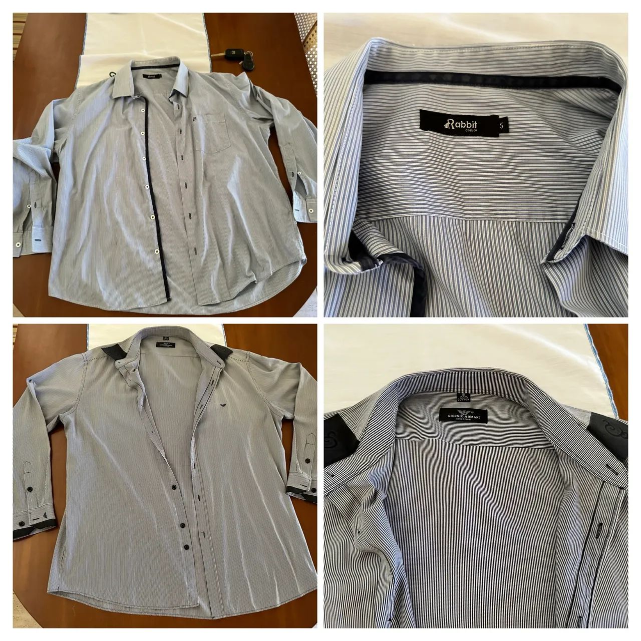 Camisa social masculina - Foto 3