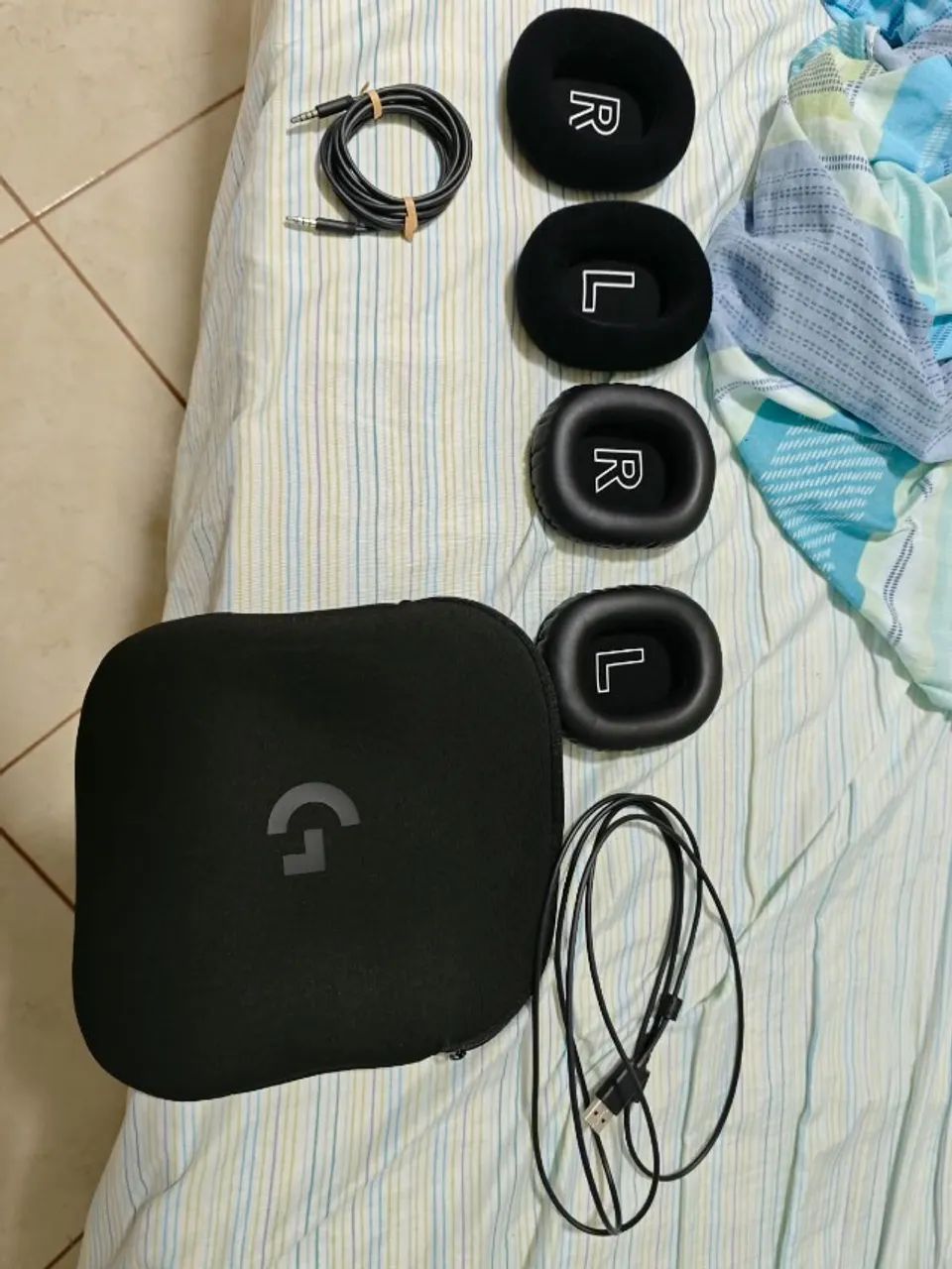 Headset Logitech G Pro X 2 Lightspeed + Almofadas SOULWIT - Foto 4