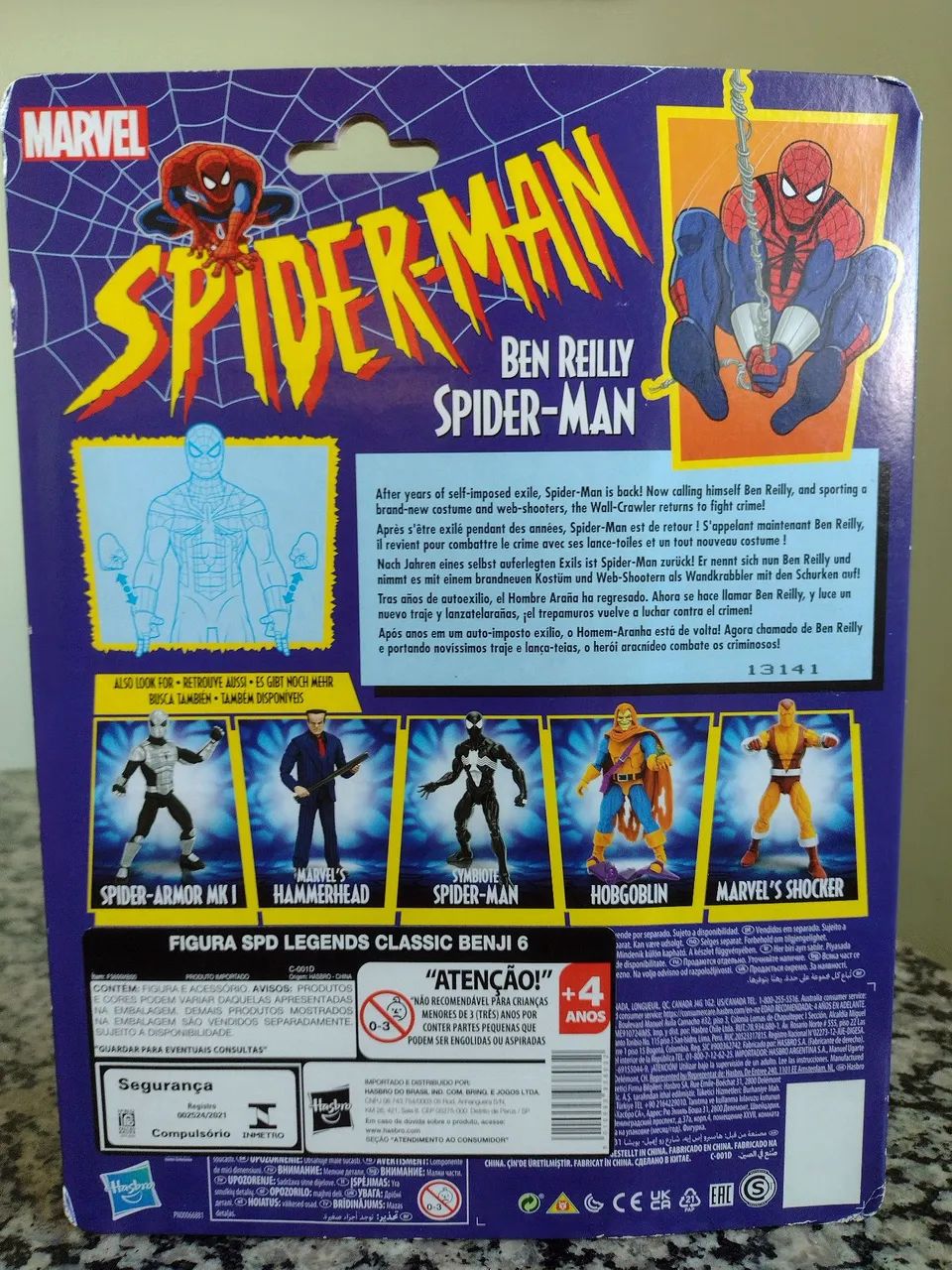 Marvel Legends Ben Reilly Spider-Man Retro Hasbro - Foto 2