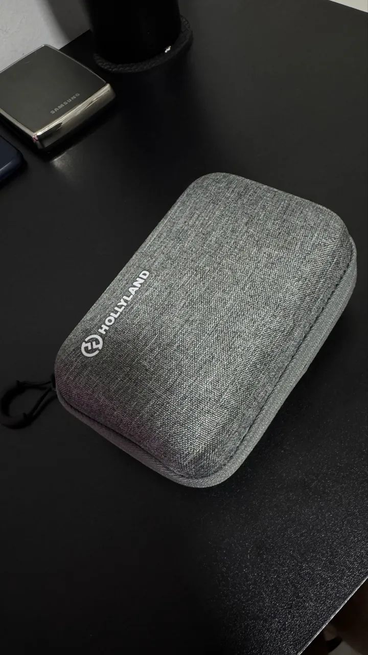 Microfone Hollyland Lark M1 Duo - Completo com Case de Carga e Nota Fiscal - Foto 3