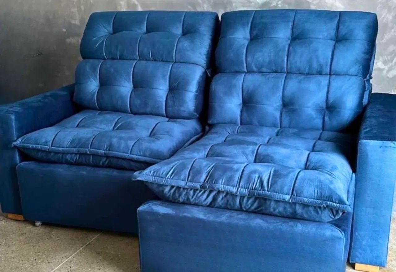 Sofá retrátil reclinável da fábrica pronta entrega  - Foto 4