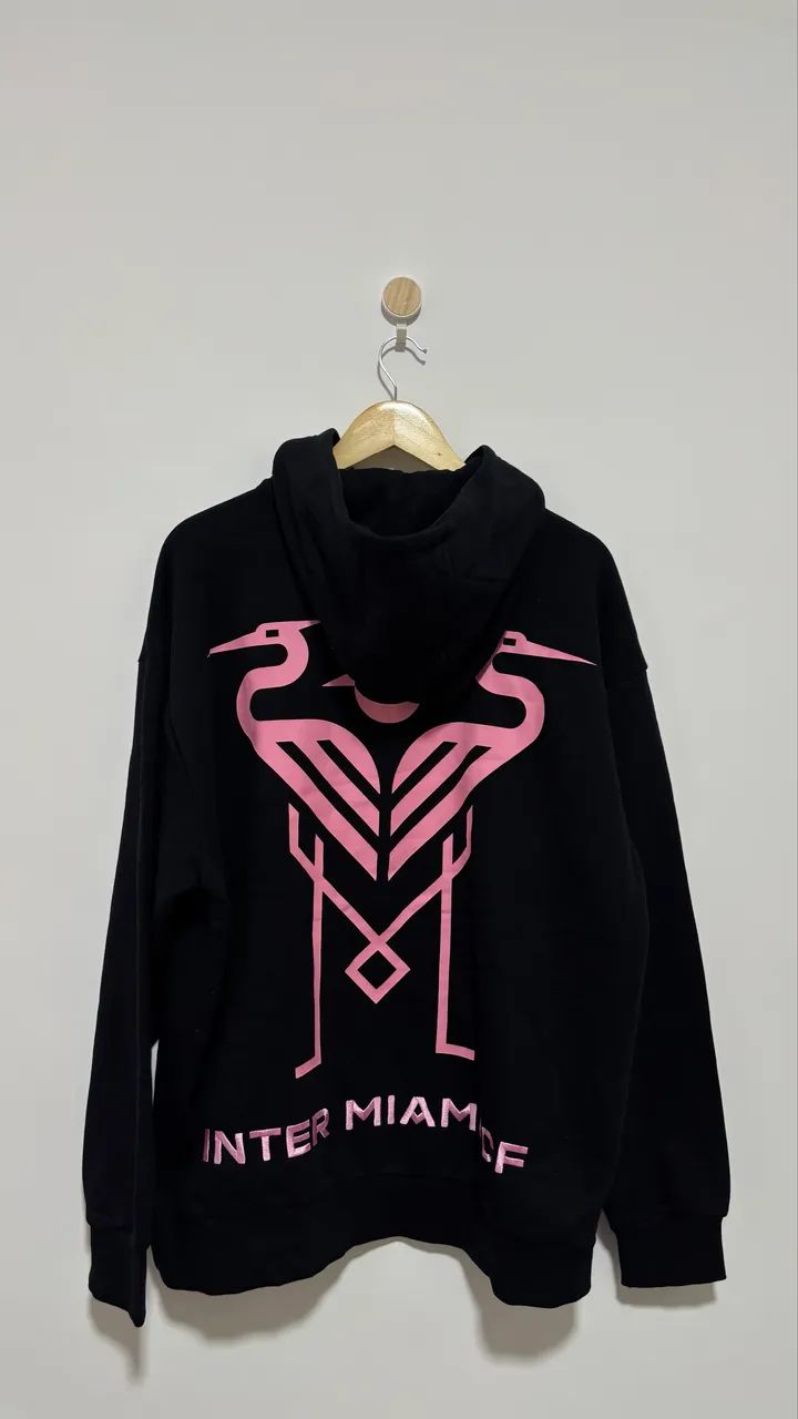 Inter Miami CF Blusão Moletom Hoodie  - Foto 2