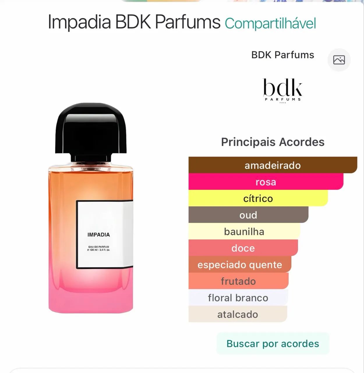 Impadia BDK Parfums 100ml - Foto 2