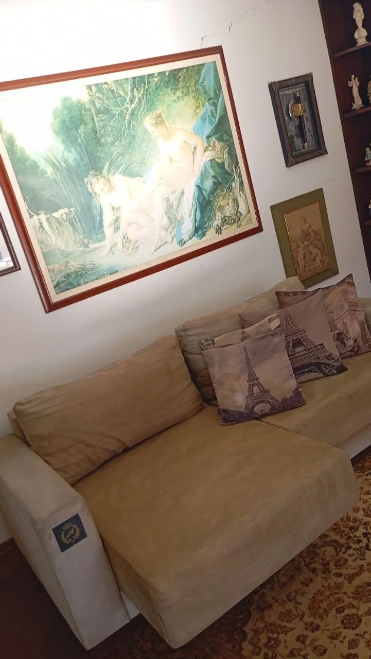 Sofá retrátil de 3 lugares frete grátis  - Foto 5