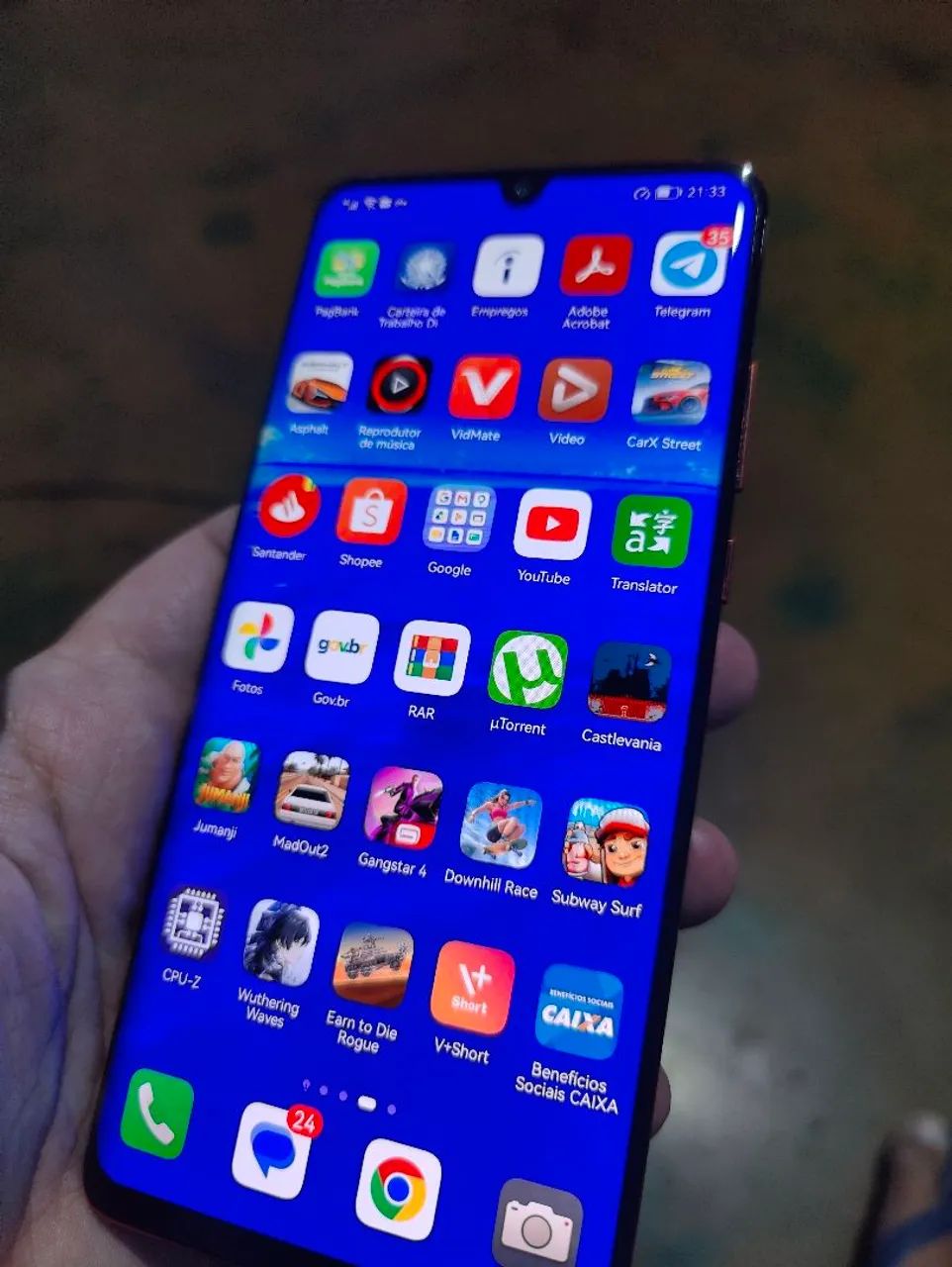 Huawei P30 pro 256 gb e 8 ram com detalhes  - Foto 2