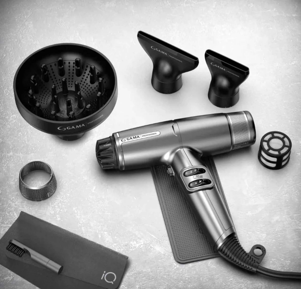 [Lacrado] Secador Profissional Gama IQ Lite Silver - 127V - Foto 3