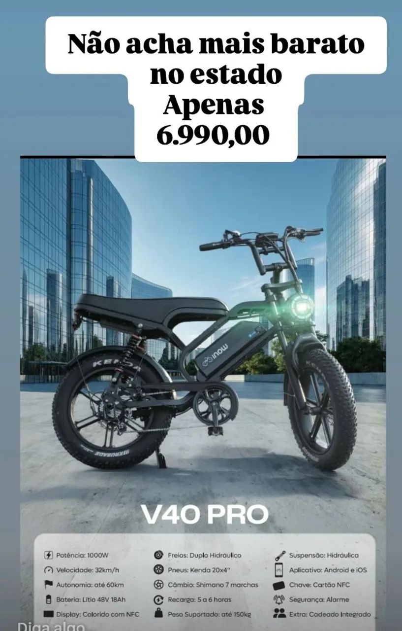 Bicicleta elétricas  vários modelos  Aparti 