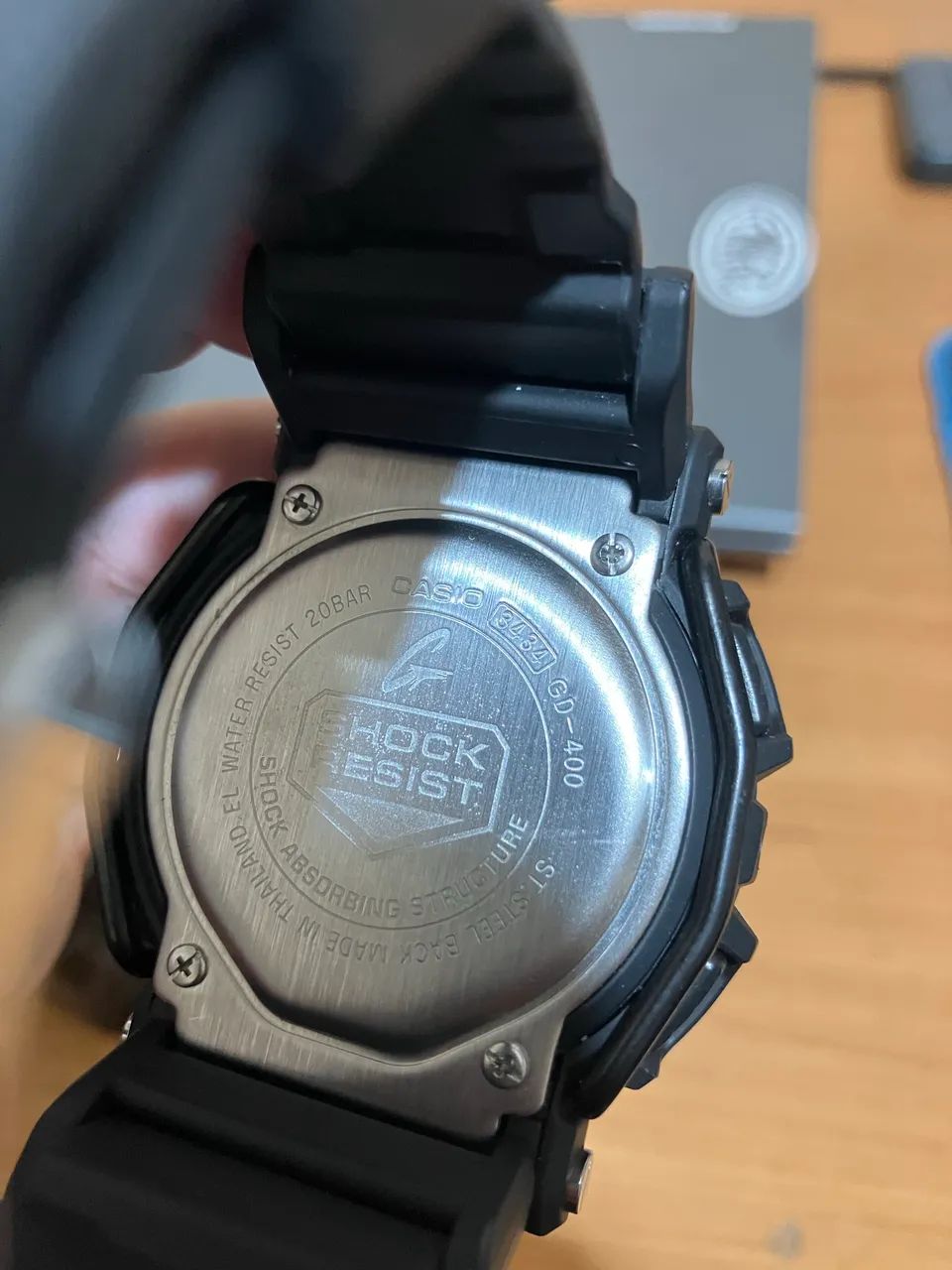 Casio G-Shock GD-400-1DR Completo Impecável - Foto 3