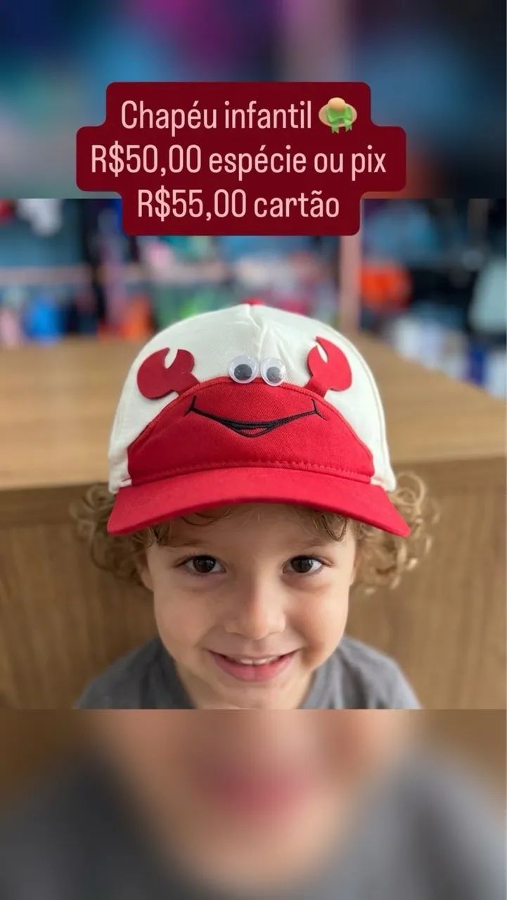 Chapéu infantil 