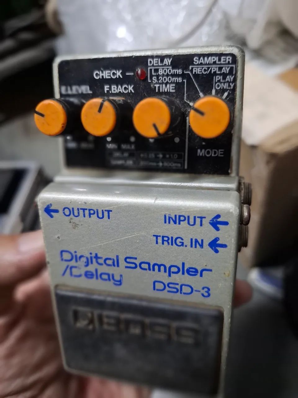 Pedal Digital Sampler/Delay Dsd3 - Japan- ano 1987 - Foto 2