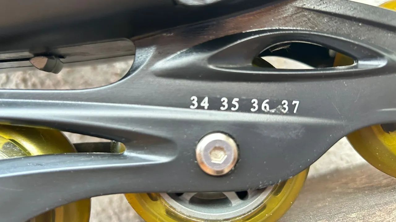 PATINS N.34 A 37 RODAS GEL ROL - Esportes Sobre Rodas - Jardim