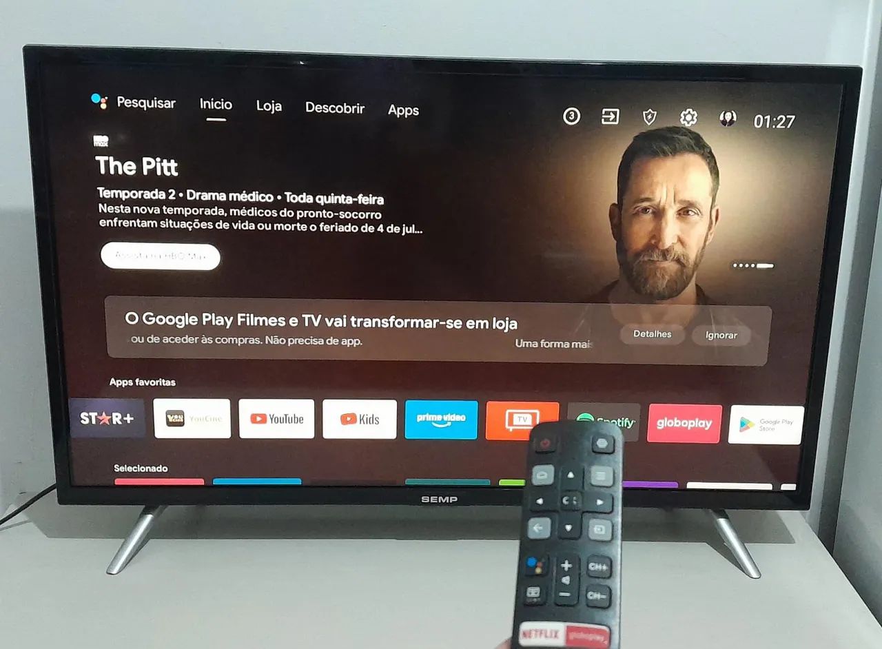SMART TV SEMP ANDROID 32" LED FULL HD - Foto 2