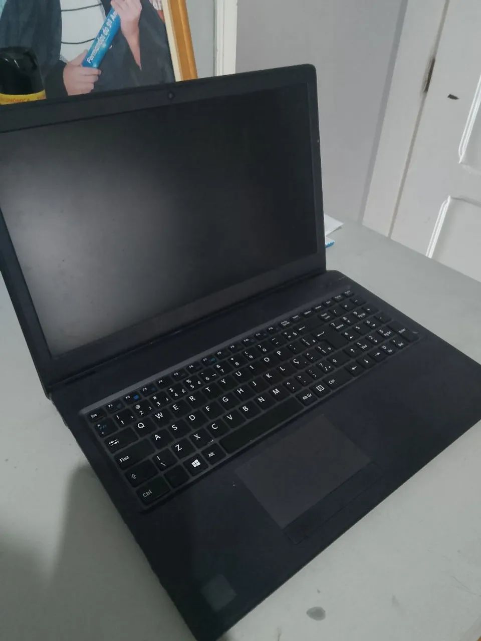 Notebook VAIO com bateria viciada