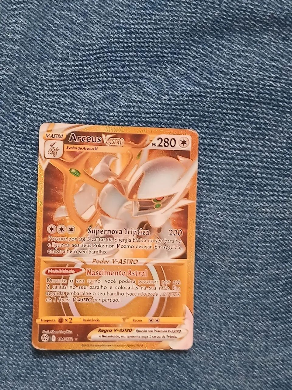 Carta pokemon Arceus Vastro - Foto 2