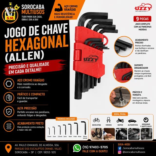 JOGO CHAVEE ALLEN - Foto 2