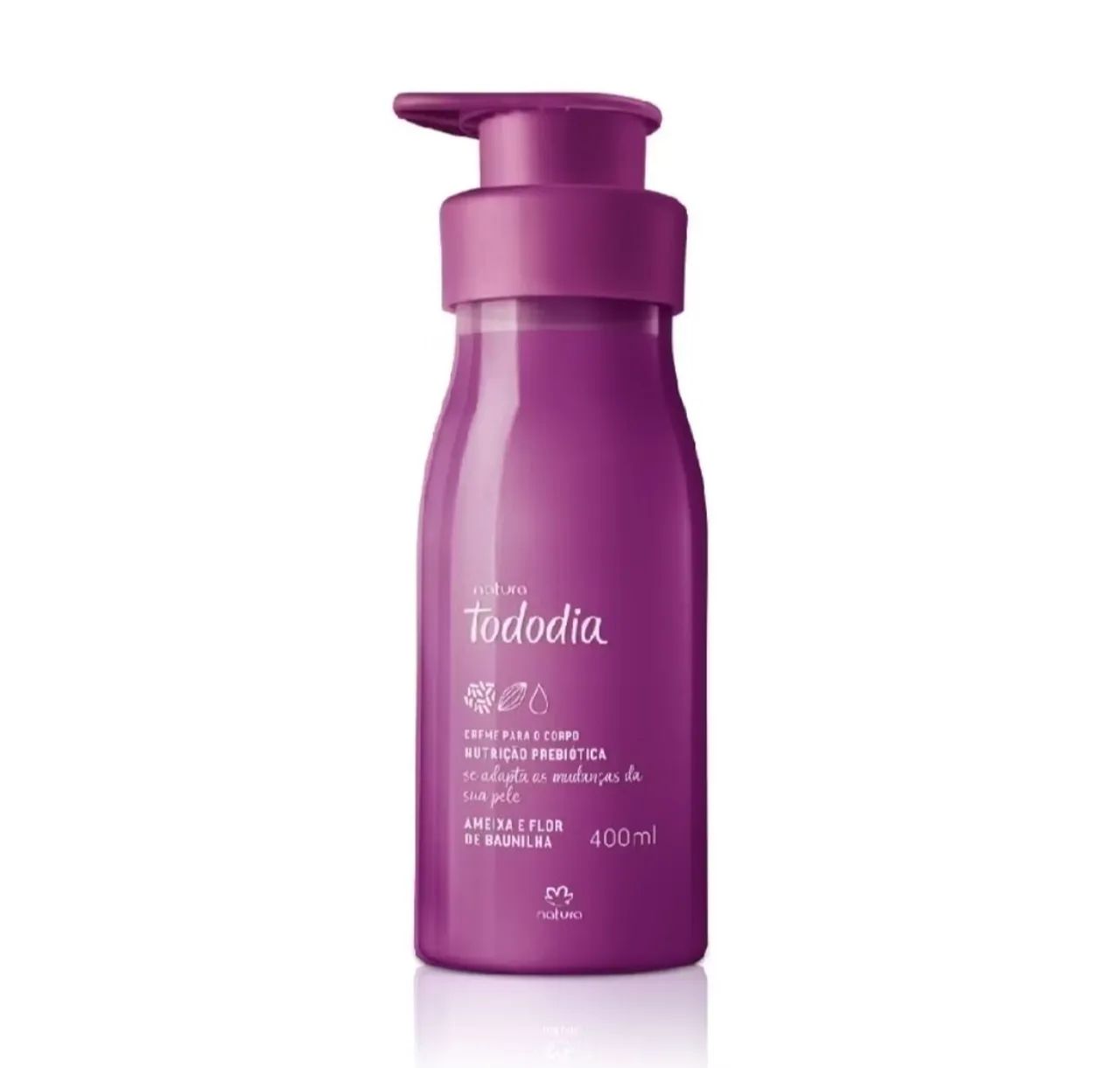 Creme natura ameixa e flor de baunilha 