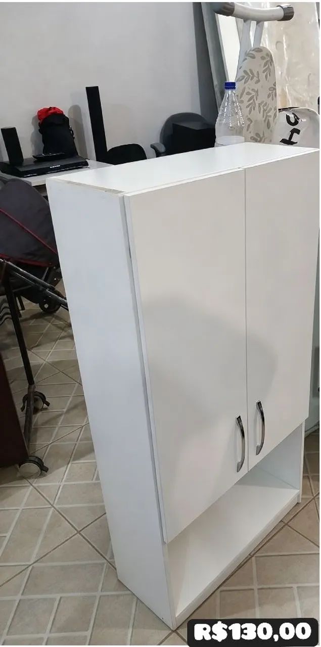 Armário aéreo MDF/Branco - Foto 2