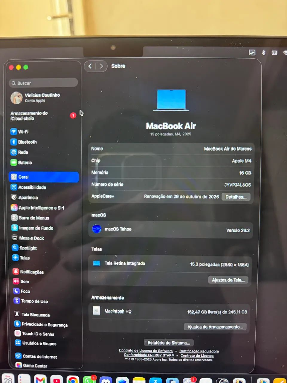 Macbook Air M4 | 16gb | 15? pol | + apple care - Foto 5
