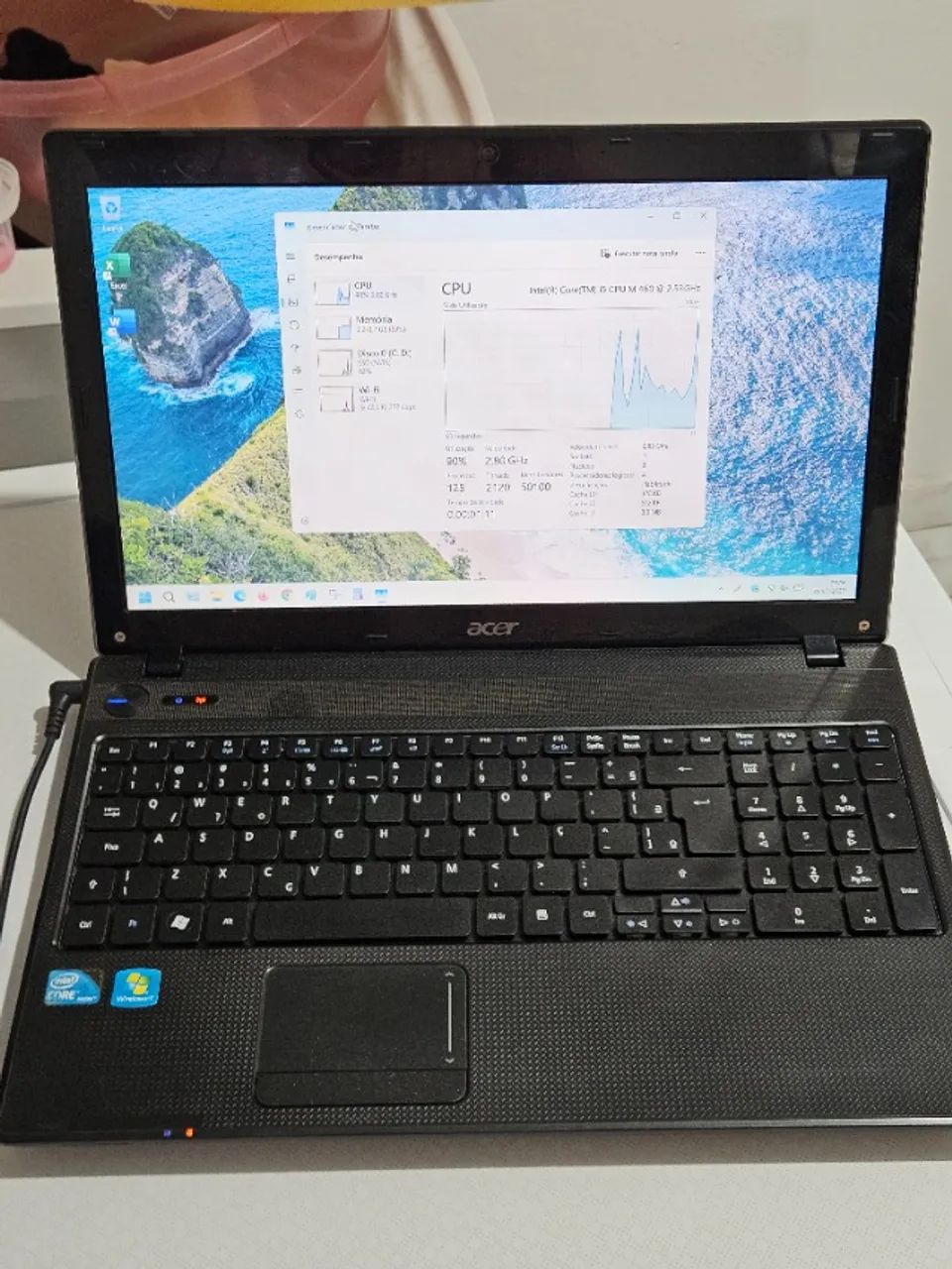 notebook acer aspire 5742