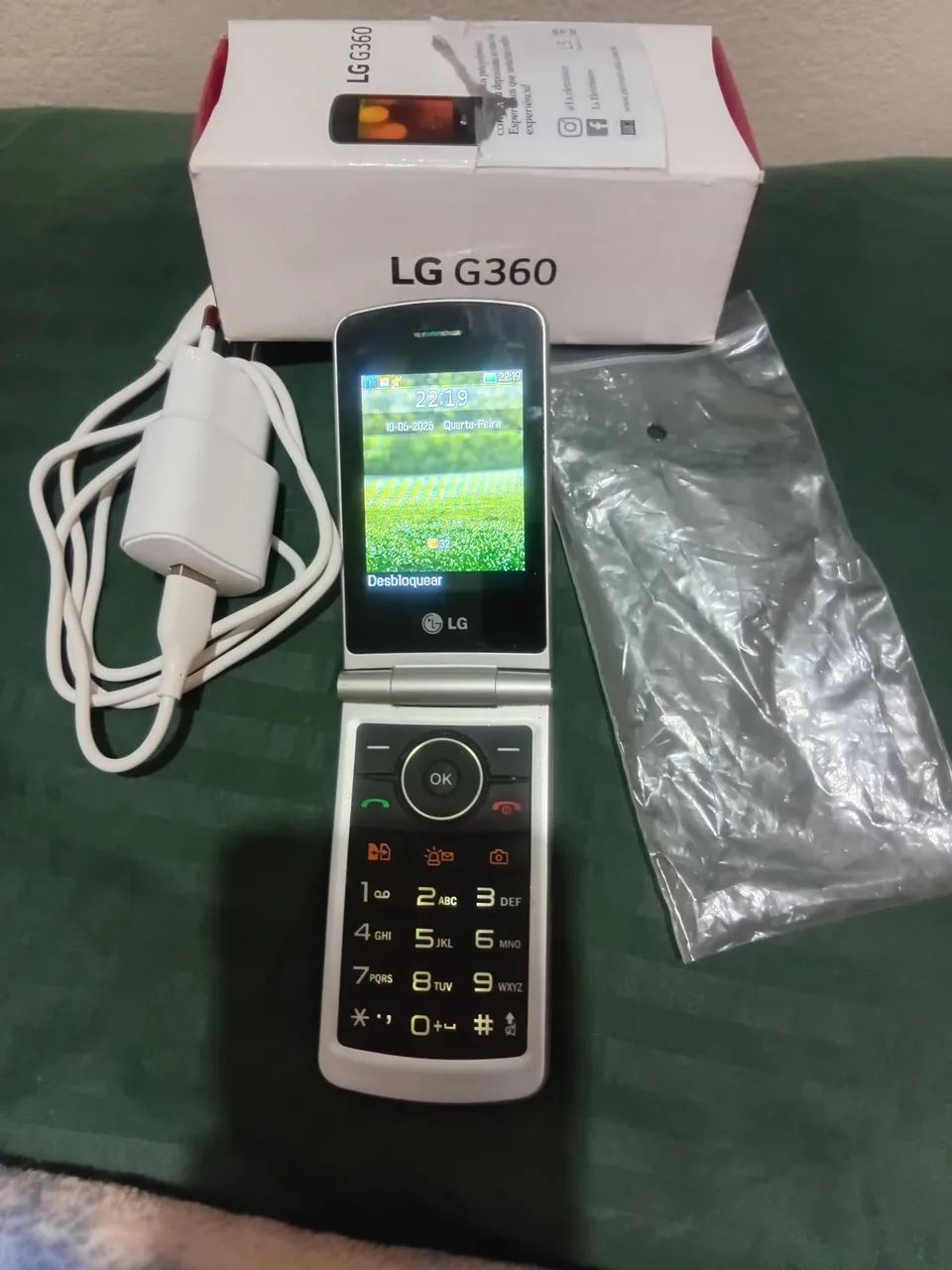 Celular LG g360 vermelho 