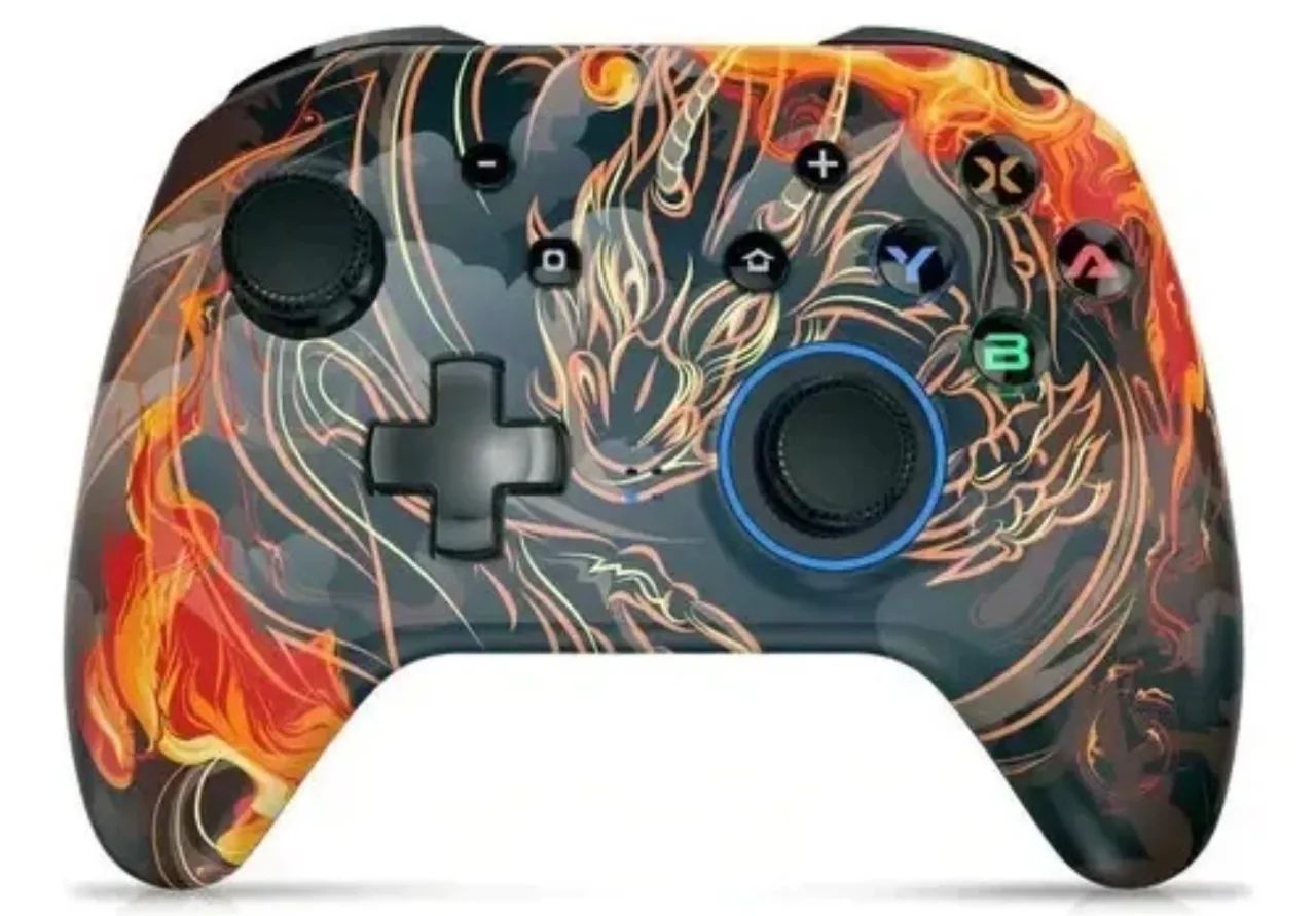 Controle Easysmx Control Inalámbrico Joystick Esm-4108 Nint Switch/pc Dragon