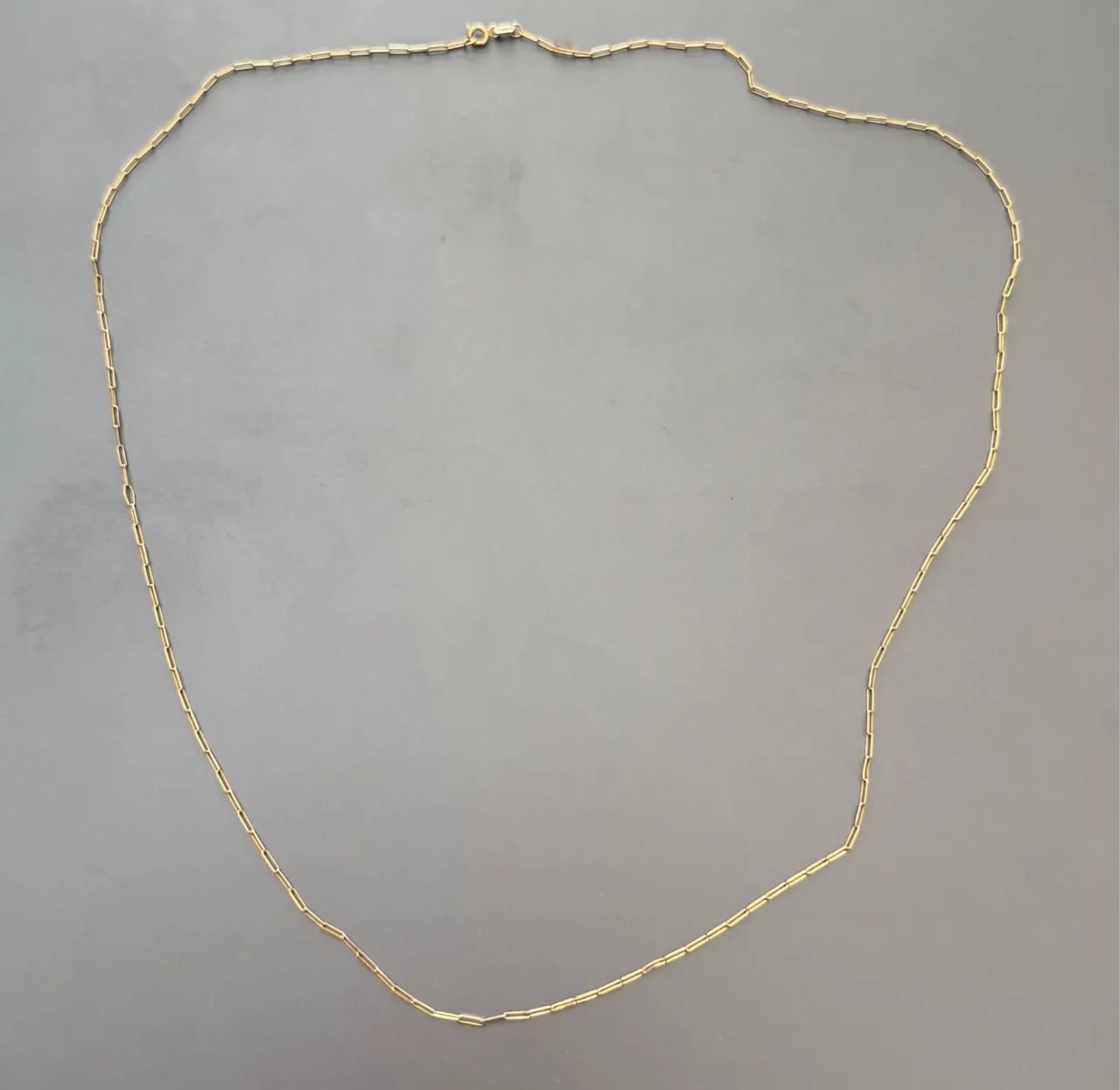 Corrente Cartier em Ouro 18k - 60 cm - 2.4 gramas - Foto 2