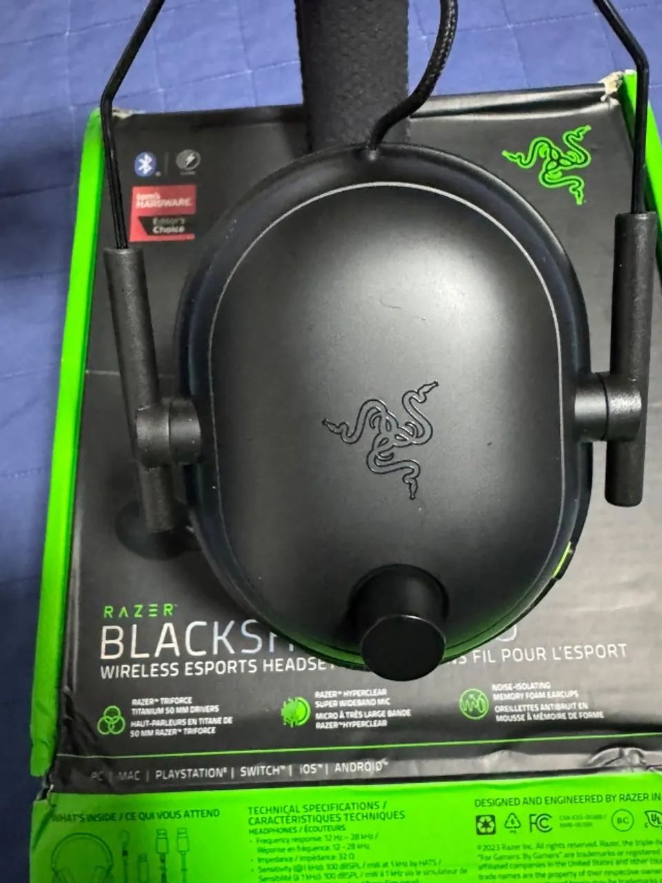 Headset Razer Blackshark - V2 Pro (2023)  - Foto 3