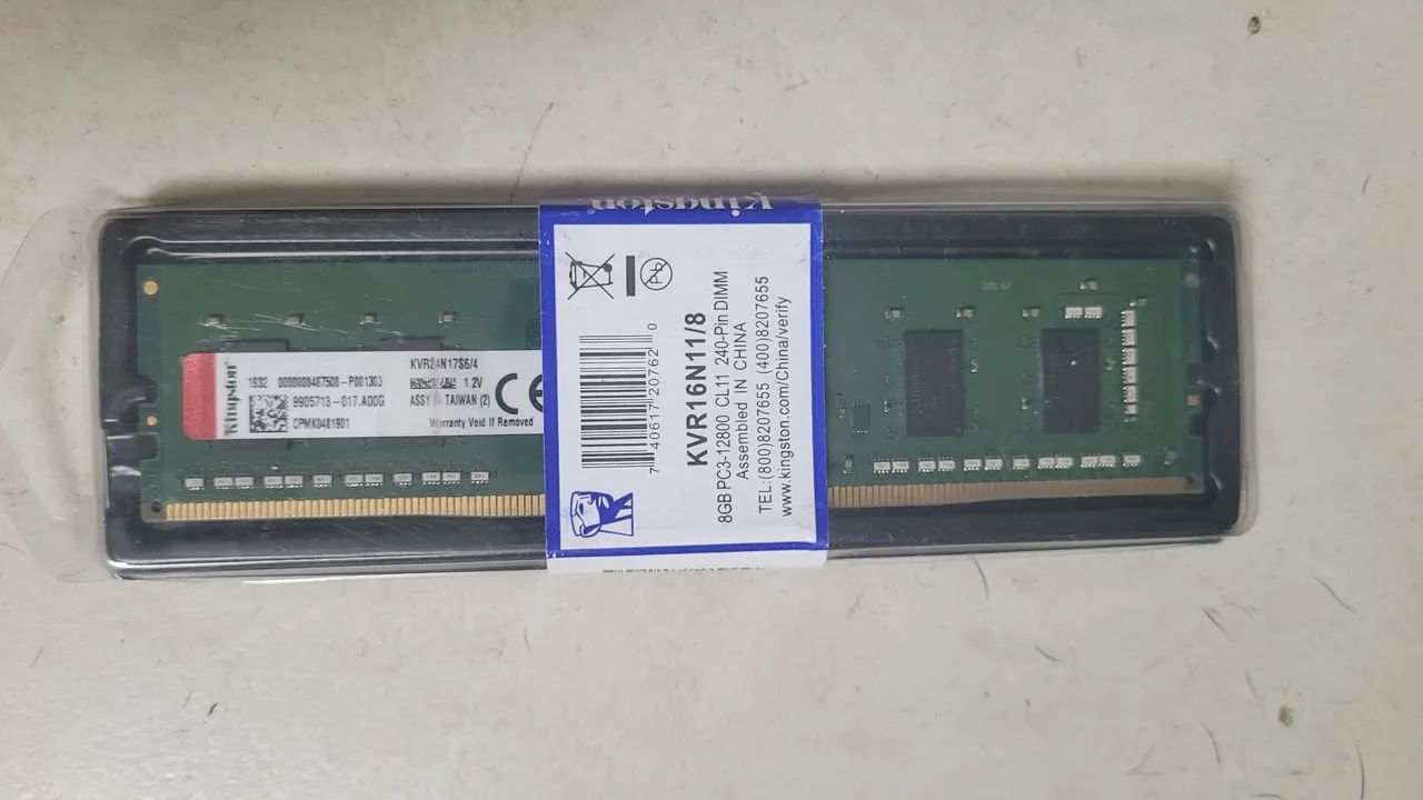 Memória Kingston ddr4 - 4gb