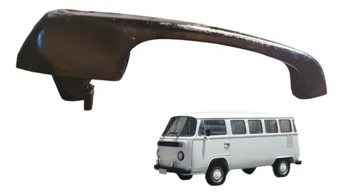 Maçaneta Externa Porta Dianteira Esquerda Kombi 1997/2014 Preta