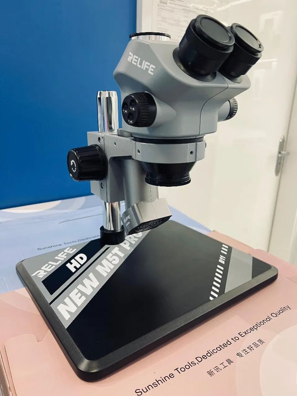 Microscopio Trinocular Relife M5T Pro - Foto 2