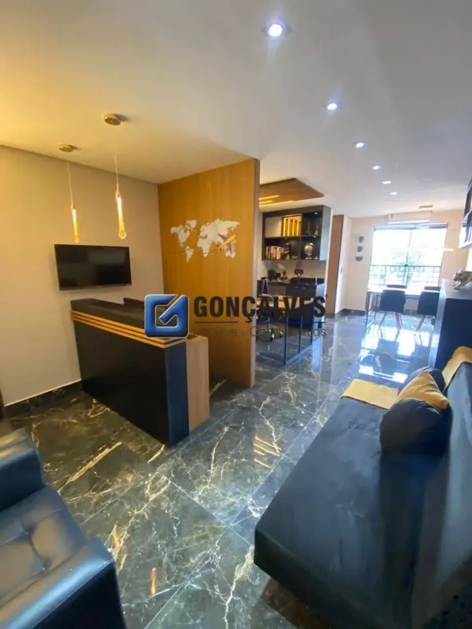 Sala comercial à venda com 32m² no bairro Vila Curuça em Santo André/SP.