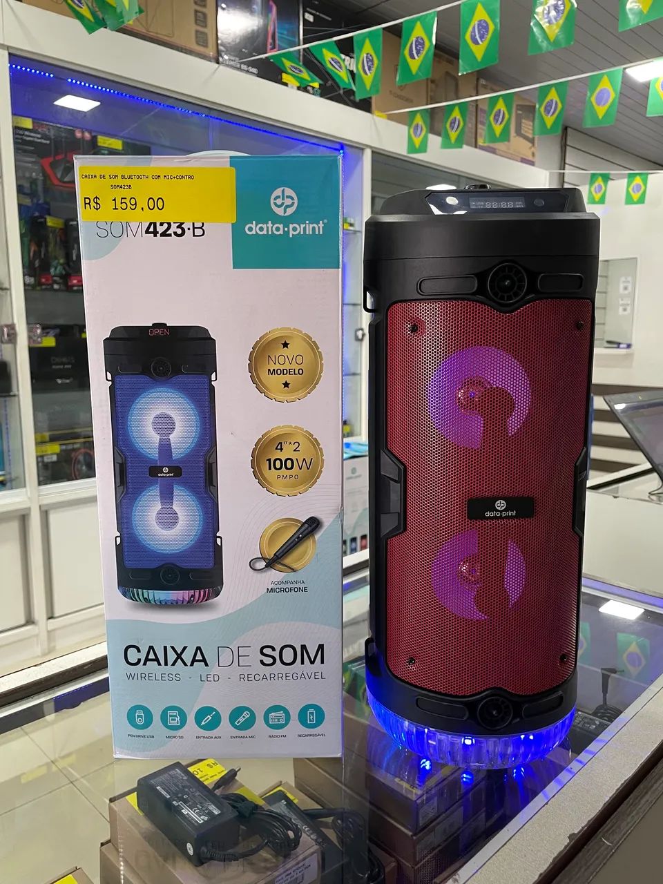 Caixa de Som Bluetooth  - Foto 2