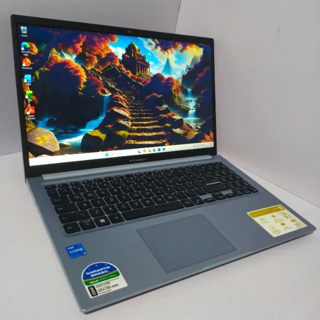 Notebook Asus Vivobook Core i5 12450H 8GB RAM 256GB SSD NVMe 15.6P FHD, Windows 11