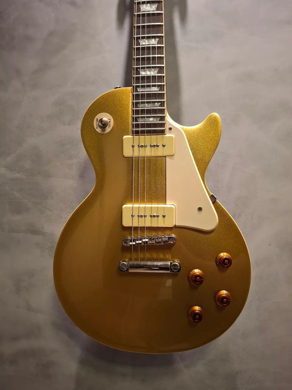 Guitarra Ephiphone Les Paul Goldtop 56' P90 - Instrumentos