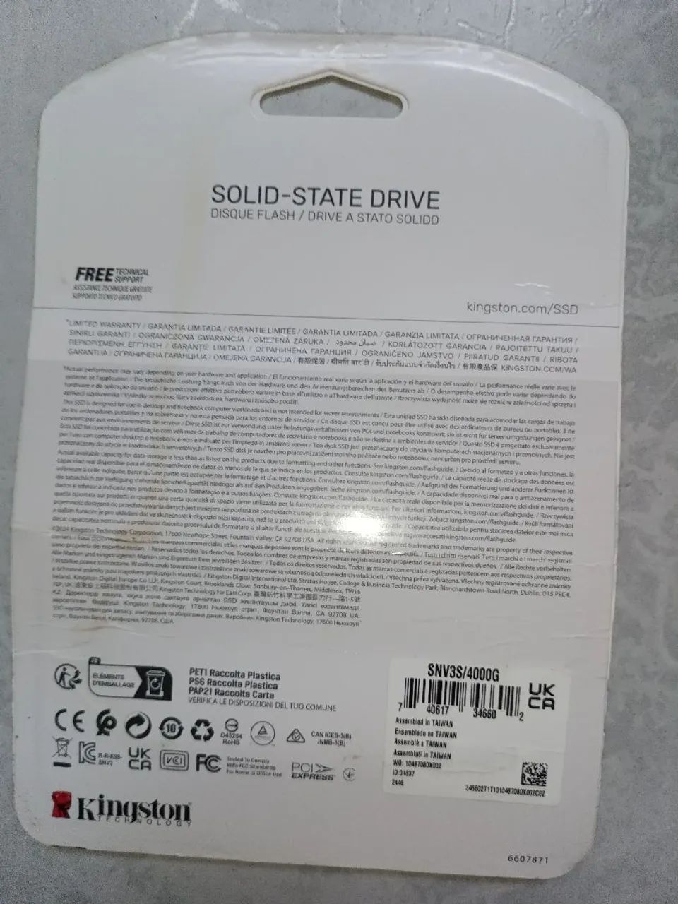 SSD nvme 4tb Kingston NV3 PCIe 4.0 PC note e PS5 - Foto 3