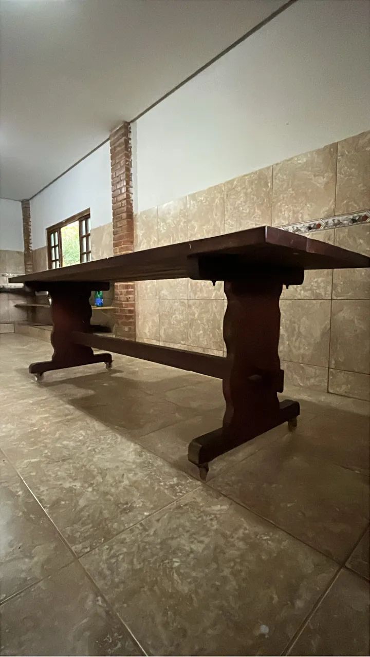 Vendo mesa madeira maciça  - Foto 5