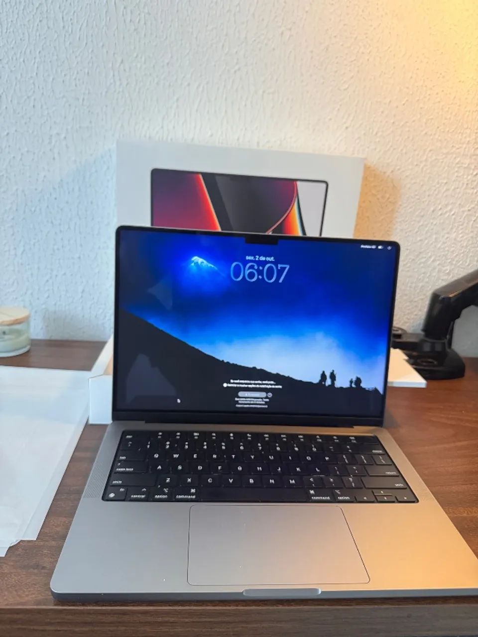 Macbook M1 Pro 16 ram 512 Gb 14 polegadas - Foto 2