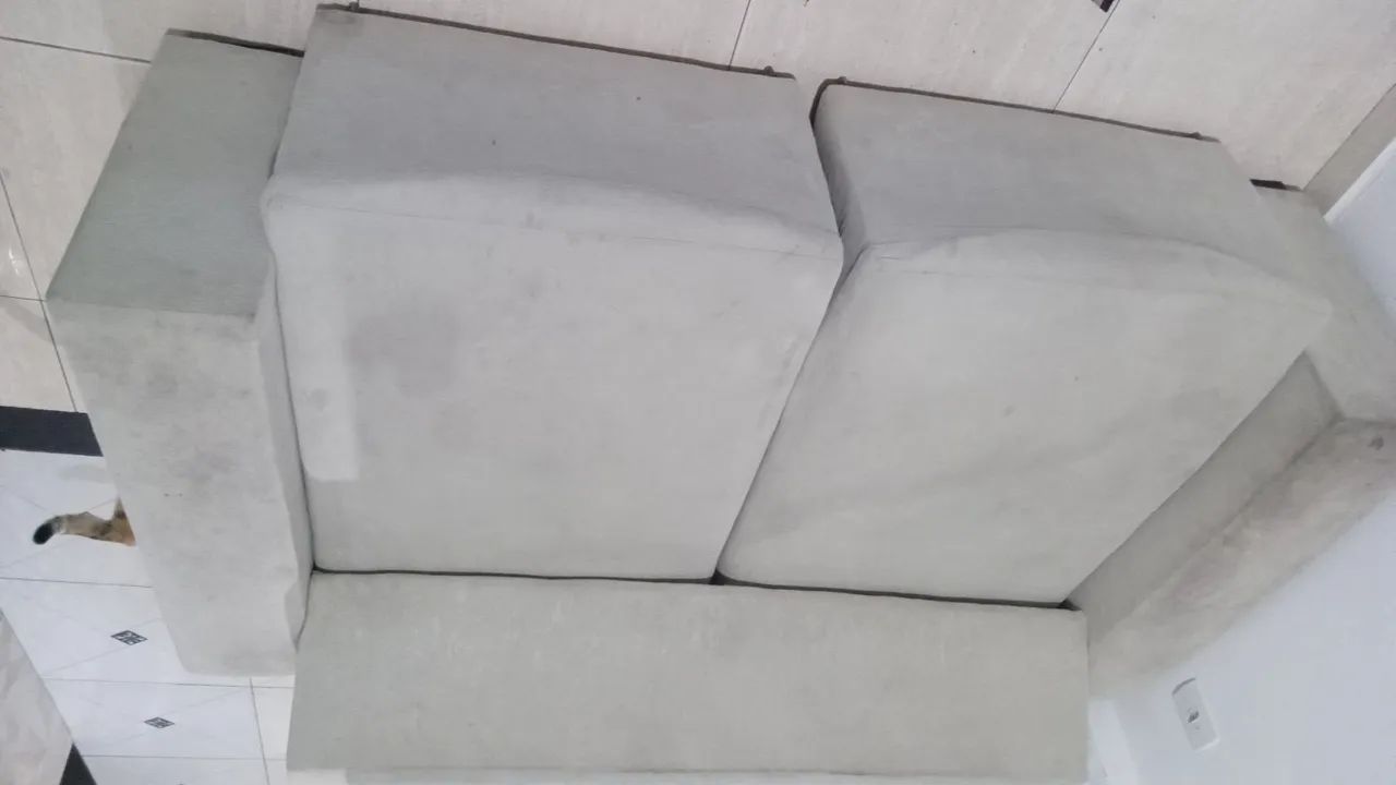 Sofá retrátil 3 lugares usado. - Foto 5