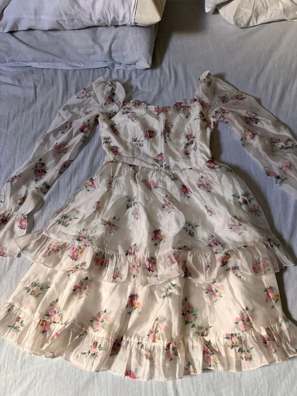 Vestido camponesa floral