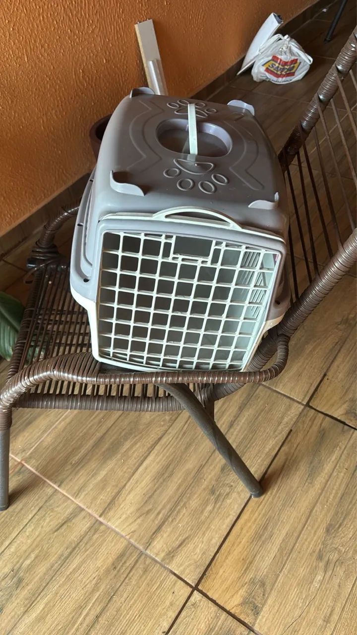Caixa de transporte de pet
